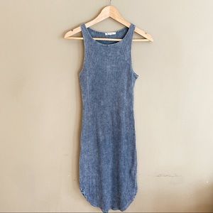 [SOLD]Avocado Ribbed Dress